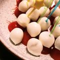 mikkusan's cooksnap of when they made ★ミニトマトとモッツァレラのピンチョス★.