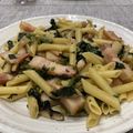 te_sanae's cooksnap of when they made ☆ほうれん草とベーコン椎茸の和風パスタ☆.