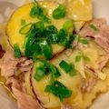 クセ美's cooksnap of when they made さつまいも＆豚肉の重ね蒸しあんかけ♪.