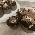 クック7I6QX5☆'s cooksnap of when they made 簡単ハロウィン★目玉のチョコカップケーキ.