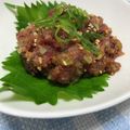 ☆さぶ☆☆'s cooksnap of when they made 鰹のなめろう.