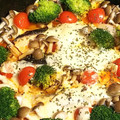 やまのさめ's cooksnap of when they made 秋鮭ととろ～りチーズのトマトパッツァ.