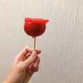 ogrn_s's cooksnap of when they made 屋台のりんご飴♪.