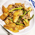 kojyu's cooksnap of when they made 厚揚げと豚肉の煮物.