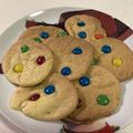 papikun's cooksnap of when they made M&Mソフトクッキー.