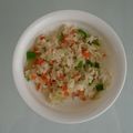 ☆ひなたmama☆'s cooksnap of when they made ママとぼくの簡単ランチ☻しらすちゃーはん.