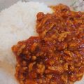 四葉の葉's cooksnap of when they made ミートソースで簡単！キーマカレー.
