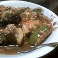 サトモユリア's cooksnap of when they made 美味！！ピーマン＆なすの肉詰めあんかけ.