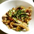 ひんべえ's cooksnap of when they made 簡単美味しい♪きのこの明太バターソテー.