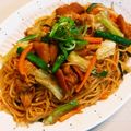 gomapon's cooksnap of when they made 簡単☆味付けホルモン☆アレンジ☆焼きそば.
