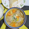 mmameco's cooksnap of when they made イワシのつみれトマトスープ.
