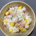 asty2001's cooksnap of when they made さつま芋とベーコンの旨炒めごはん.