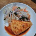 nyaoko♪'s cooksnap of when they made 簡単焼くだけ♪ピリ辛☆マグロステーキ.