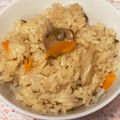 おんぷちゃん☆'s cooksnap of when they made 味付けはめんつゆのみ！かんたん舞茸ご飯。.