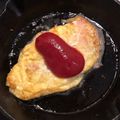 ラクラクダ's cooksnap of when they made 簡単^ ^ハムと玉ねぎのオムレツ.
