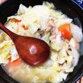 りょーこ0520's cooksnap of when they made 厚切りベーコンとゴロゴロ野菜のポトフ.