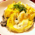 わんこた's cooksnap of when they made 煮物をリメイク！ひじきの和風オムライス.