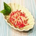 なつき☆ミ's cooksnap of when they made 大根の中華サラダ(人参入りもおすすめ).