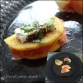 melmarilyn's cooksnap of when they made ■柿と生ハムのミルフィーユ■.