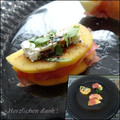 melmarilyn's cooksnap of when they made ■柿と生ハムのミルフィーユ■.