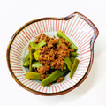 にきけん's cooksnap of when they made 十六ささげのマグロフレーク煮.