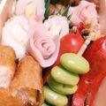 minimama♡'s cooksnap of when they made お弁当に！おさかなソーセージのお花♡.