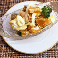 horseland's cooksnap of when they made かぼちゃのサラダ　クリームチーズとマヨ.