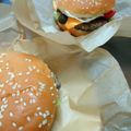ちゅりゅり's cooksnap of when they made ハンバーガー弁当★ ハロウィンラッピング.