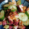 ☆くいしんぼう☆'s cooksnap of when they made たことキムチのごま油和え.