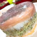 KAORULALA's cooksnap of when they made 生ハム・アボカドで☆ま～るい押し寿司.