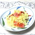 tennisnoah's cooksnap of when they made キャベツとカリカリベーコンもりもりサラダ.