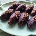 にゃんがす's cooksnap of when they made ●紫芋で簡単スイートポテト●.