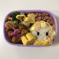 クックFYI16N☆'s cooksnap of when they made キャラ弁 娘お弁当ラプンツェル＆パスカル.