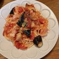 ENO’Sキッチン's cooksnap of when they made 【本格的】揚ナスとベーコンのアラビアータ.