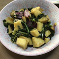 ビキナーもんちゃん's cooksnap of when they made おかずに☆薩摩芋と青梗菜の中華炒め.