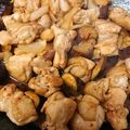 美味介's cooksnap of when they made 鳥もものりんご酢テリテリ焼き.