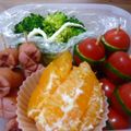 E-よしはし's cooksnap of when they made きゅうりとプチトマトのサンド.