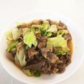 hirosabumi's cooksnap of when they made 手軽に☆豚こまとキャベツのみそ炒め.