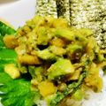 vignemale's cooksnap of when they made お魚要らず☆アボタクのなめろう丼！.