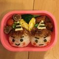 クックZ1T4JY☆'s cooksnap of when they made 節分＊赤鬼ｸﾝおにぎり弁当(キャラ弁).