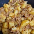 ふみぽちゃ's cooksnap of when they made 豚肉とじゃがいもの甘辛炒め.