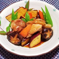 辰夫女子's cooksnap of when they made ★鶏とサツマイモの炒り煮.