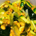 ブランシュkuu's cooksnap of when they made メカブとワカメと納豆の和え物.