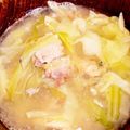 tentemari☆'s cooksnap of when they made 美味しいさばの水煮缶で味噌スープ.