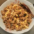 ★りんご娘★'s cooksnap of when they made 塩辛ネギ納豆チャーハン★残りの塩辛で.