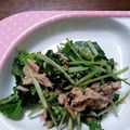 どらど～ら's cooksnap of when they made 三つ葉と塩昆布とツナサラダ＊マヨ醤油味♪.