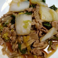 Tarara♪♪'s cooksnap of when they made 簡単昼食　白菜しめじ豚肉の牡蠣油炒め丼.