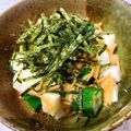 yummysunny's cooksnap of when they made オクラと長芋のなめたけ和え.