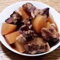 ポニーリボン's cooksnap of when they made 赤身も柔らかい豚大根のコッテリ甘辛角煮♡.