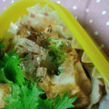 StardustCrusaders's cooksnap of when they made お弁当に☆簡単ちくわのお好み焼き風.